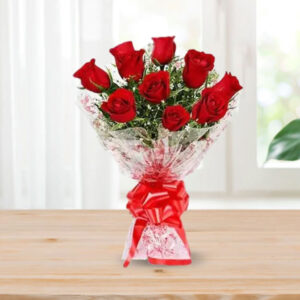 Passionate Red Rose Bouquet