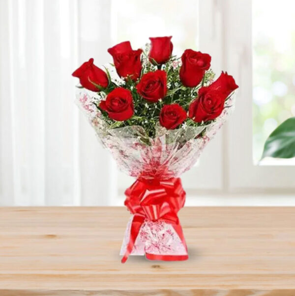 Passionate Red Rose Bouquet