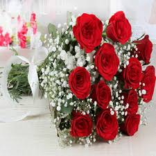 Classic Dozen Red Rose Bouquet
