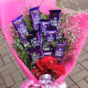 Mini Dairy Milk Chocolate Bouquet