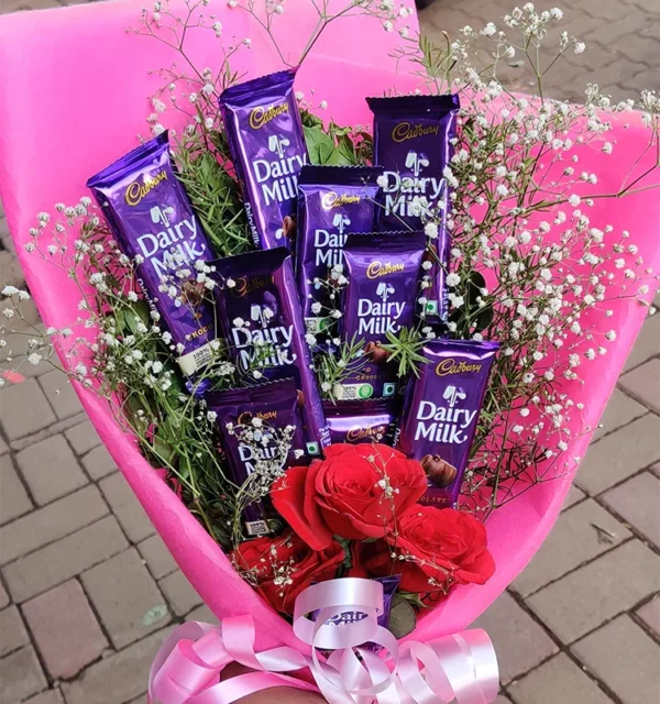 Mini Dairy Milk Chocolate Bouquet