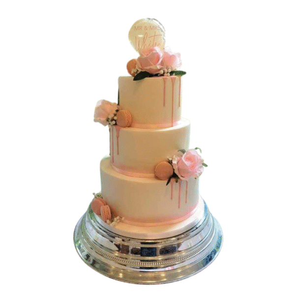 Grand Triple Tower Cake